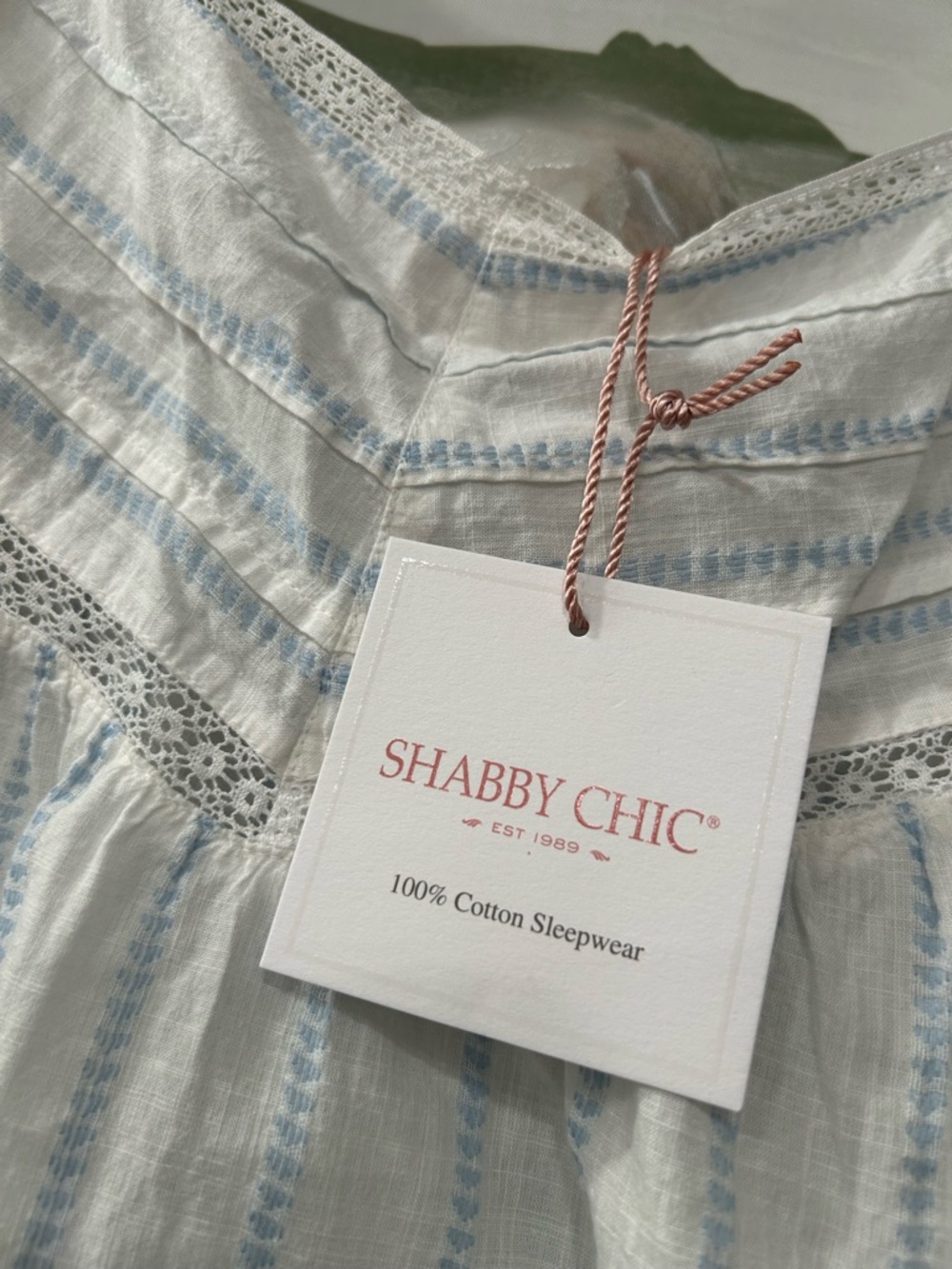 Shabby Chic Cotton Nightgown - Picture 4 of 11